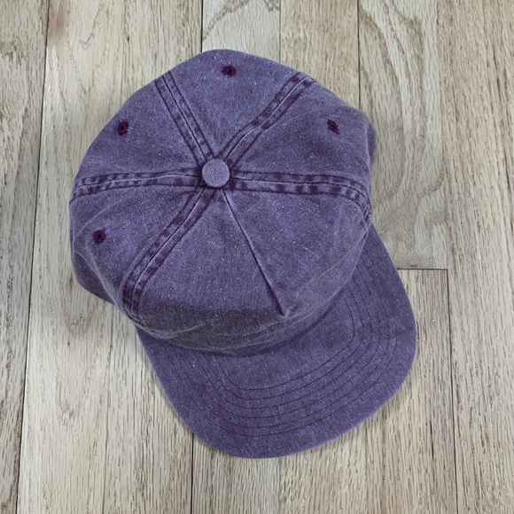 San Sun Purple Snap Back Trucker Baseball Hat One Size - Picture 1 of 5